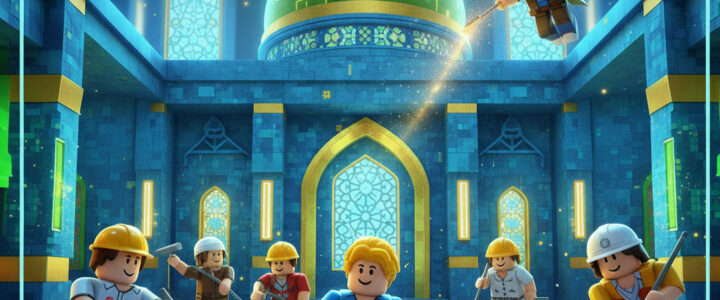 Inovasi Digital: Mengintip Keseruan Aksi Bersih-Bersih Masjid di Roblox Roblox