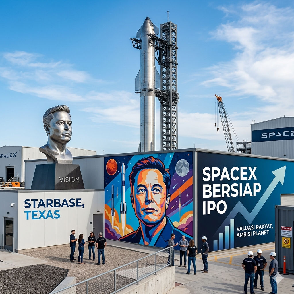 SpaceX Bersiap IPO