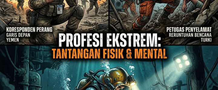 7 Pekerjaan dengan Tingkat Stres Paling Ekstrem di Berbagai Belahan Dunia